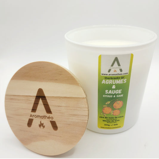 Agrumes et sauge
